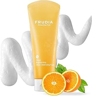 Citrus Brightening Micro Facial Cleanser (4.9 oz) – Vitamin C Korean Facial Cleanser w/Tangerine Extract & Mela-Zero | Brightening Korean Face Wash for Radiant Skin