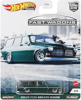 Hot Wheels Car Culture Circuit Legends Vehicles for 3 Kids Years Old & Up, Premium Collection of Car Culture 1:64 Scale Vehicles