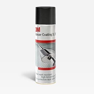 3M Silencer Coating Spray for Cars, Prevent Rust and Leak, Diesel wash Resistance (160g, Silver),Liquid