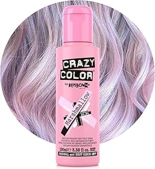 Metallic Marshmallow Semi-Permanent Hair Dye. Highly Pigmented Dusty Pink Conditioning & Oil Nourishing Vegan Formula | No Bleach or Ammonia | 100ml