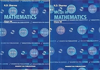 Mathematics For Class 9 - with MCQs (Set of 2 Books) - CBSE - R.D. Sharma - Examination - 2025-26