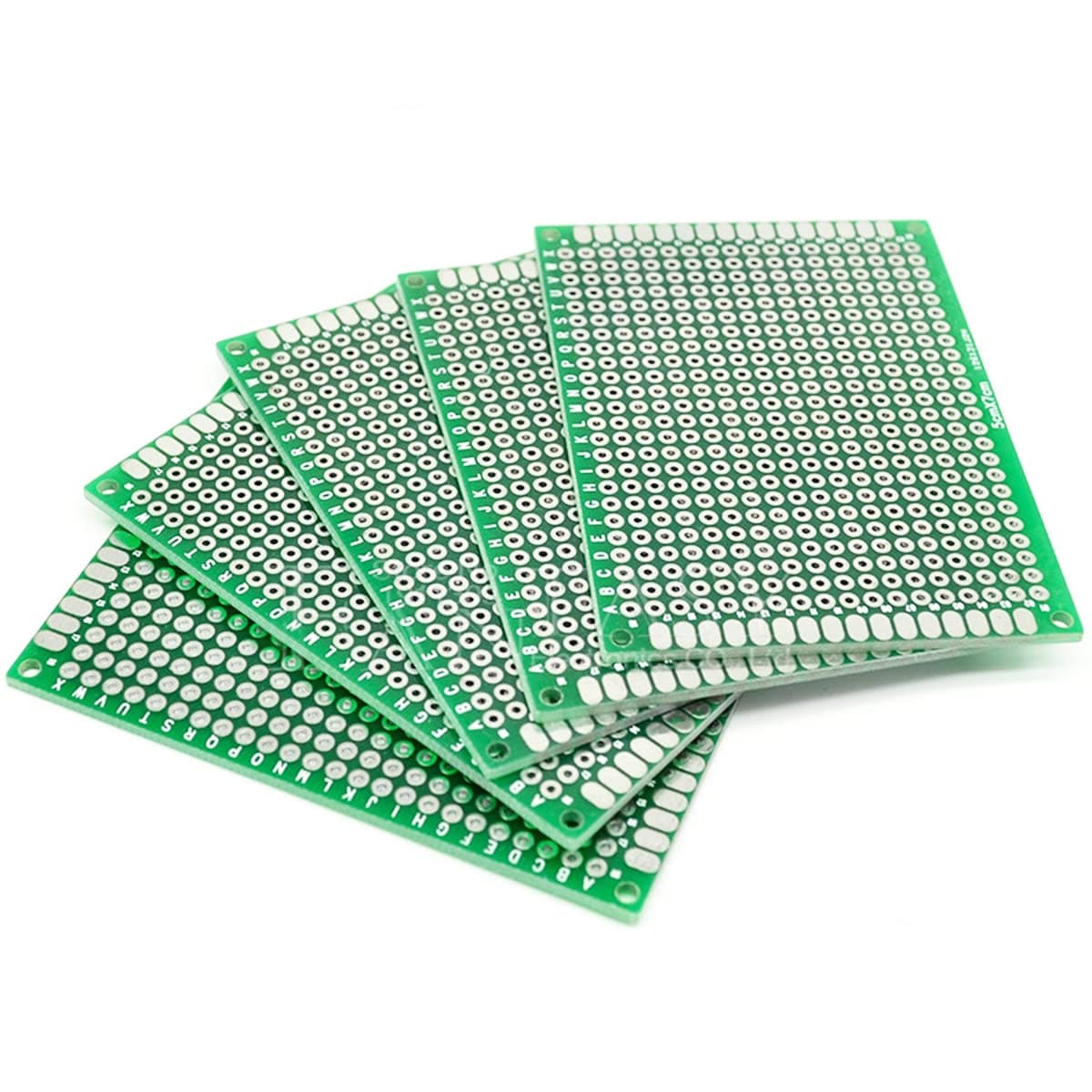 HiLetgo 10pcs 5x7CM FR-4 Universal Breadboard Double Sided Prototype Boards Thickness 1.6mm