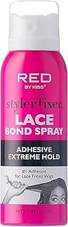 Hair Glue Spray for Lace Front Wigs, 2oz, Extreme Hold, Water-Resistant, Sweat-Proof, Delicate Removal