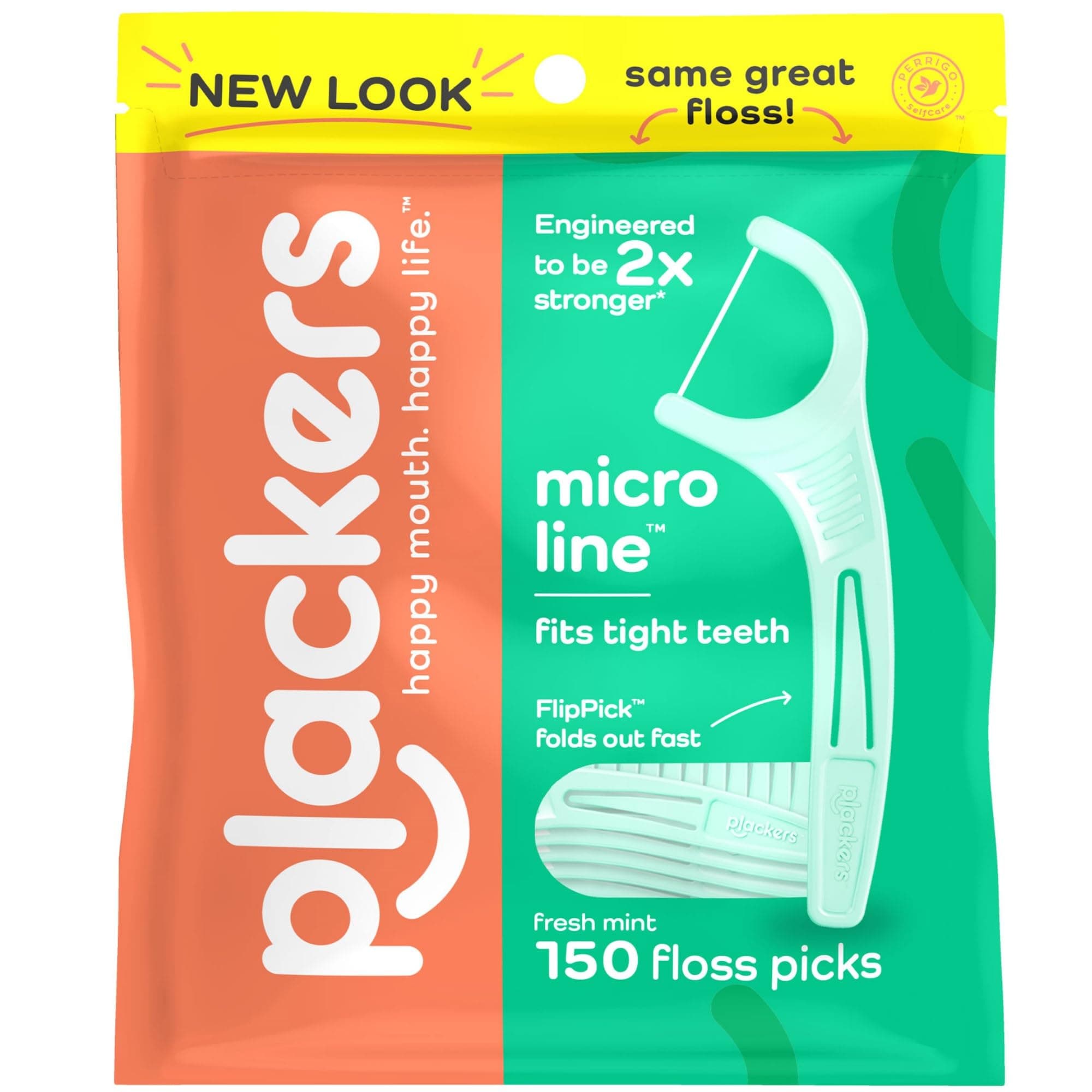 Plackers Micro Mint Dental Flossers