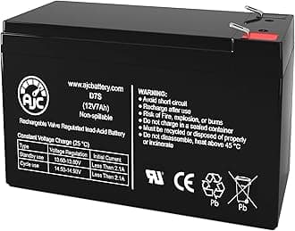 Battery Compatible with Uenjoy 2 Seats Kids Car Racer 12V 7Ah Ride-On Toy Battery