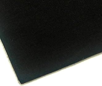 M & J Plain 100% Cotton Cloth Fabric Material - 60 INCH Wide - 10 Colors by (Black, 10 METRE)