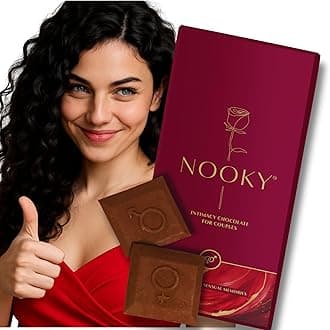 Nooky Tempting Delights For uplifing mood (Pack of 1) | Luxury Dark Chocolate Best Gift Set For Men & Women | instaeats,40 G