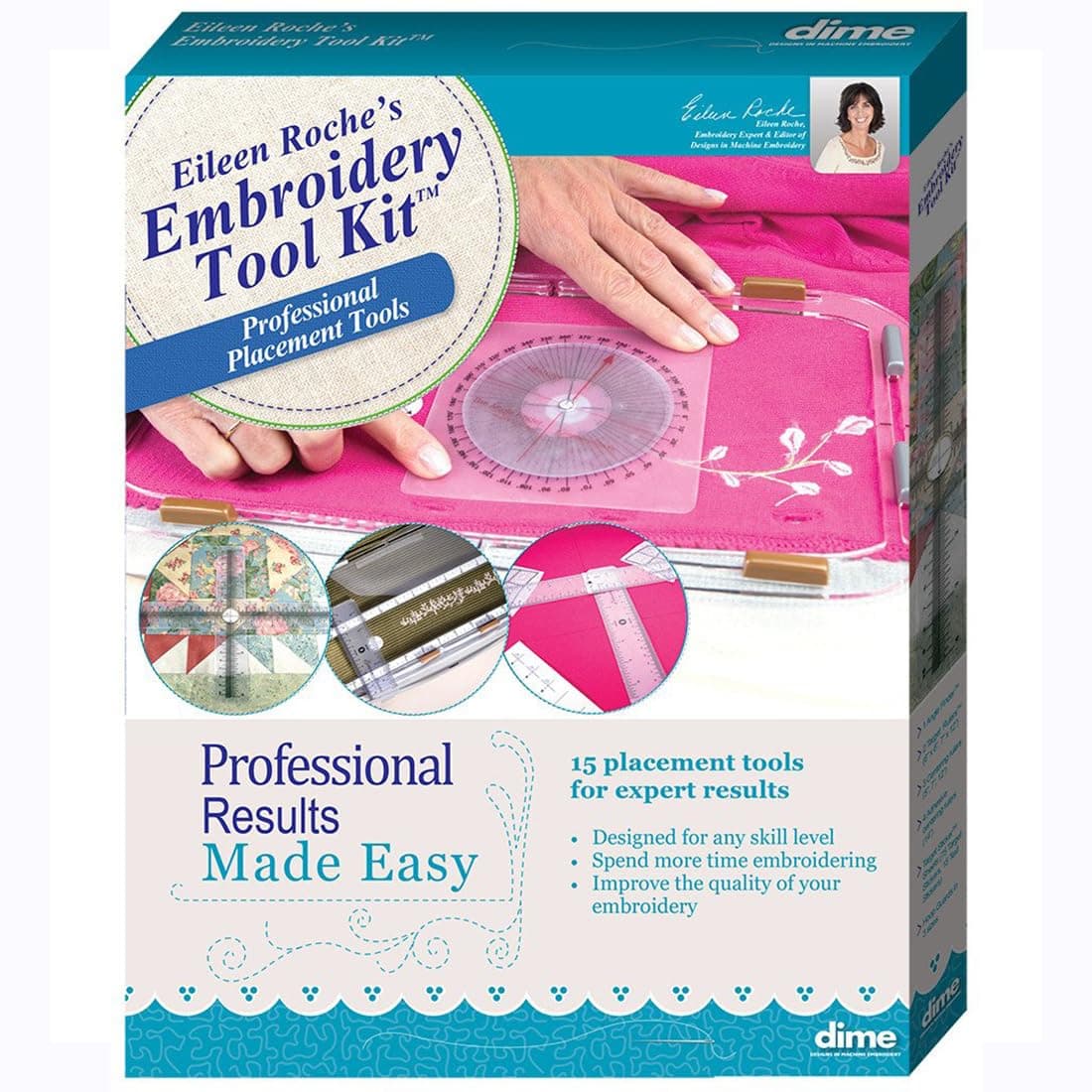 Embroidery Tool Kit, Machine Embroidery Placement Tools