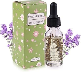 Lavender Multi-Use Oil 30ml, Organic Essential Oil for Skin, Hair, Body and Nails