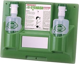 SP Bel-Art Emergency Eye Wash Safety Station; 2 Bottles, 1000ml (x2) (F24868-0000)