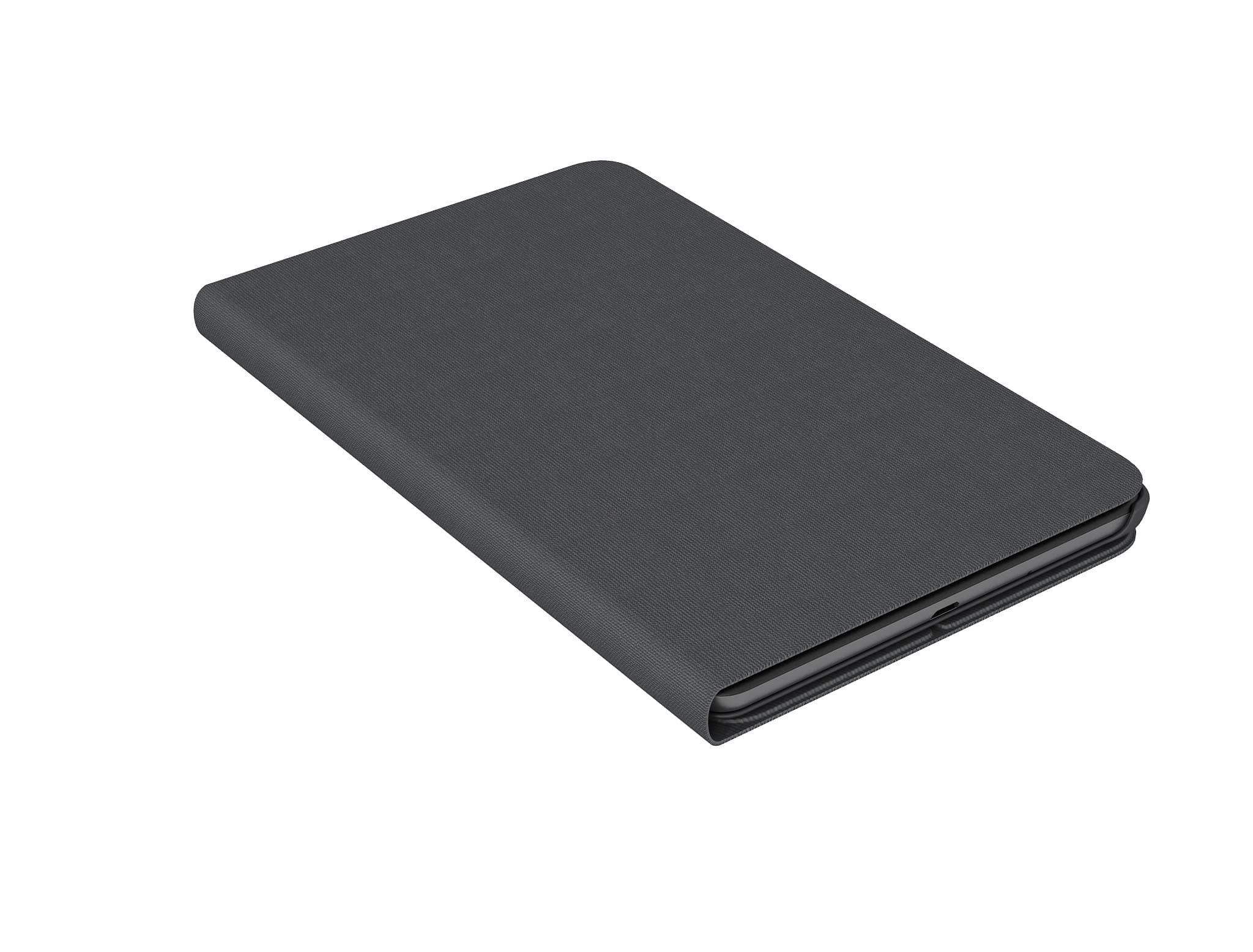 Tab M8 Folio Case, Polycarbonate and Microfiber Material, Polyurethane Protective Film, ZG38C02862, Black
