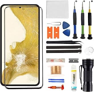 for Samsung Galaxy S22 Plus Screen Replacement,Replacement Screen for Galaxy S22+ Series 6.6 inch,Glass Replacement Kit with Repair Tools,Waterproof Adhesive(NO OLED & Touch Digitizer)