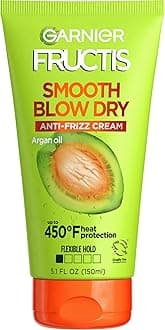 Fructis Style Smooth Blow Dry Anti-Frizz Cream, 5.1 fl. oz.