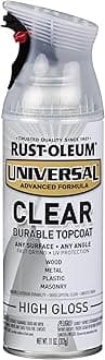 Rust-Oleum 302110 Universal Spray Paint, High Gloss Clear