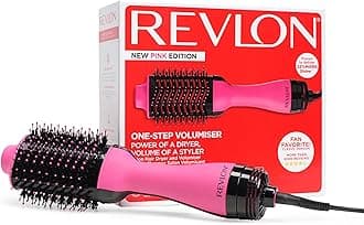 Hair Tools Salon One-Step Hair Dryer and Volumiser - New Pink Edition (One-Step, Ionic and Ceramic Technology, Medium to Long Hair) RVDR5222PUK