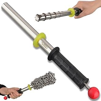 ULIBERMAGNET Magnetic Pickup Tool,8000 Guass Neodymium Magnetic Retrieving Tool Rod with Release Handle,Heavy Duty Magnetic Sweeper for Metal Cuttings,Pickup Nails, Screws, Iron Scraps and Metal Parts