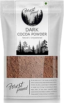 Unsweetened Dark Cocoa Powder 250g | 100% Pure Cacao for Cake Baking Vegan, Keto & Gluten-Free | Dark Chocolate Powder for Healthy Smoothies, Cookies & Shakes