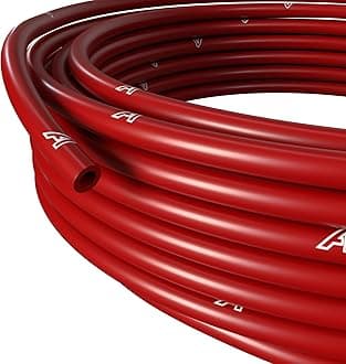 ap automotive Silicone Vacuum Hose 7mm X 20m Red