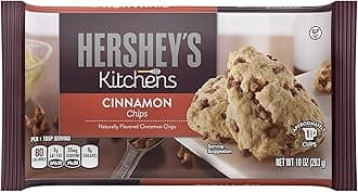 Hershey's Cinnamon Baking Chips, 10-Ounce Bag (Pack of 4)