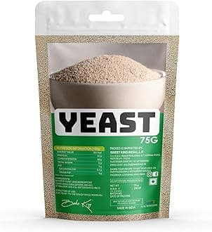 BAKE KING Instant Active Dry Yeast 75gm, for Pizza Making