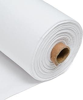 White Calico Fabric