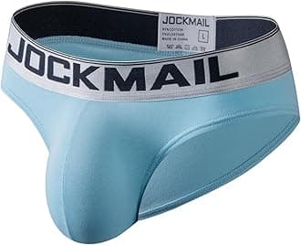 JOCKMAIL Mens Briefs Underwear Men's Cotton Brief Breathable Soft Briefs Sports Underwear for Men