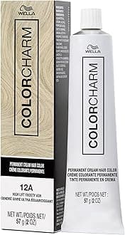 COLORCHARM Permanent Cream Hair Dye | Ash Blonde Hair Color | Pearlescent, Milk Tea, Smokey Cool Tones | 100% Gray Coverage | Vegan, Free of Phthalates & Parabens | 2 oz.