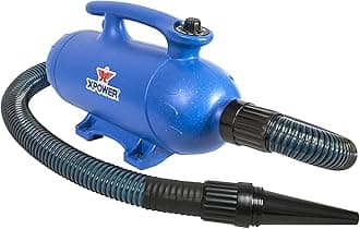 XPOWER B-27 Powerful, Professional Pet Grooming Force Dryer with Dual Motors, Variable Speed Control