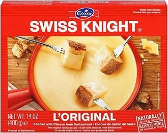 Cheese Fondue L’Originale, 14 oz | Authentic Swiss Cheese Fondue | Non-GMO | Naturally Lactose & Gluten Free | Product of Switzerland