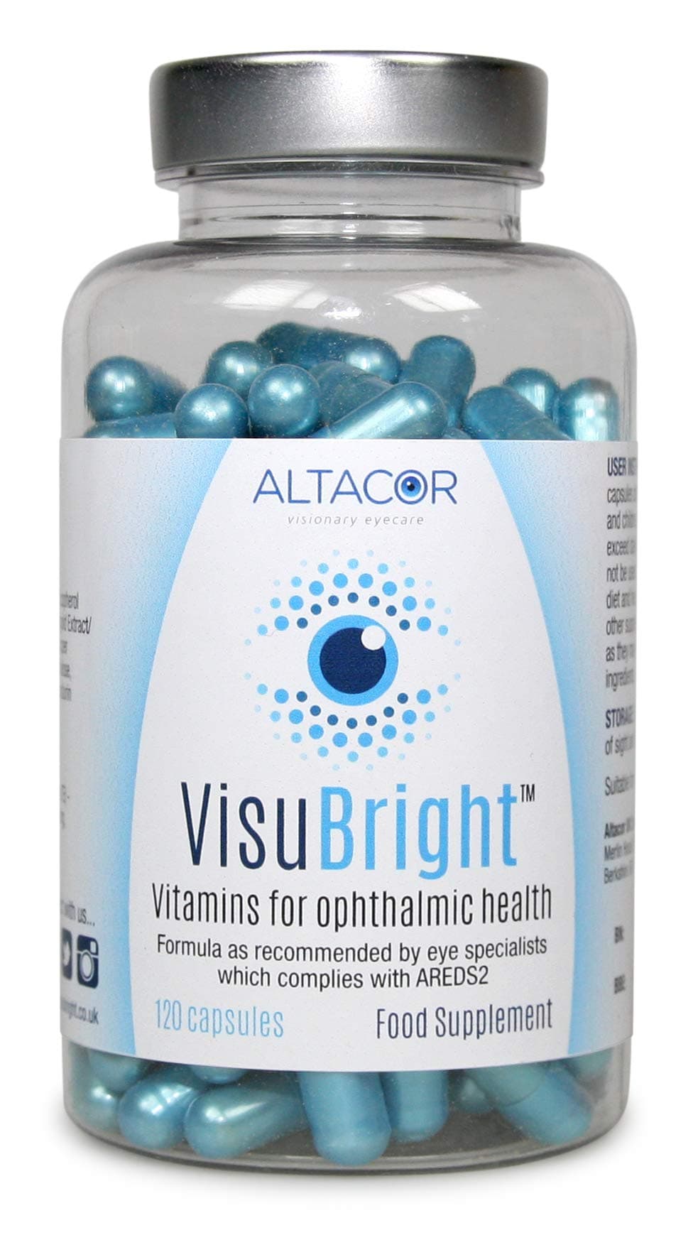 AREDS2 VisuBright - Comprehensive Solution for Proactive AMD Support - Expertly formulated to The AREDS2 Study - Helps Slow Progression of Age-Related Macular Degeneration