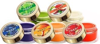Vaadi Herbals Assorted Lip Balm, 10g (Pack Of 5)