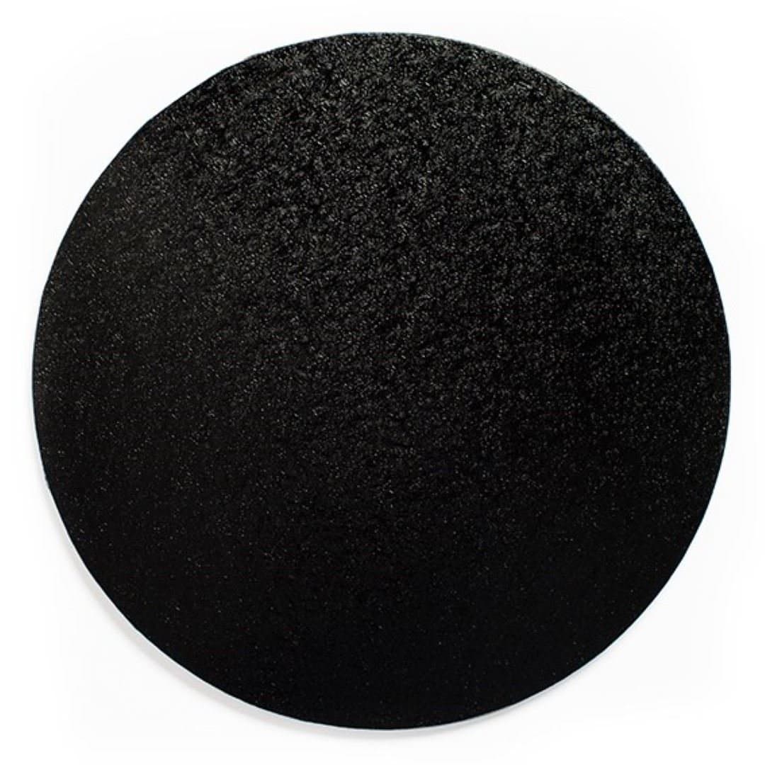 14" Round Black Cake Drum