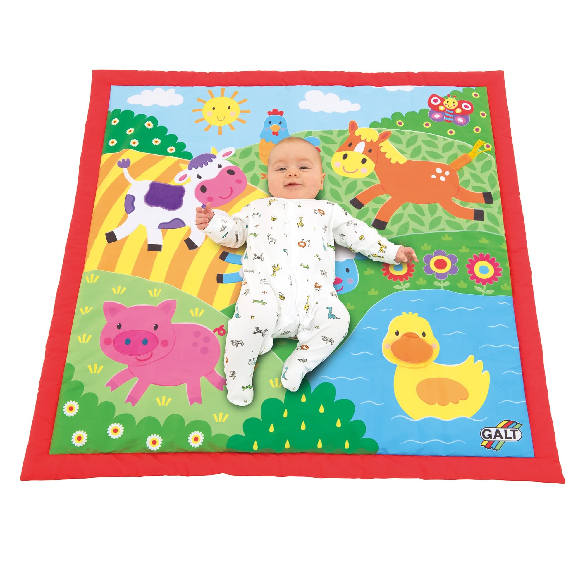 Toys, Large Playmat - Farm, Baby Play Mat, Ages 0 Months Plus