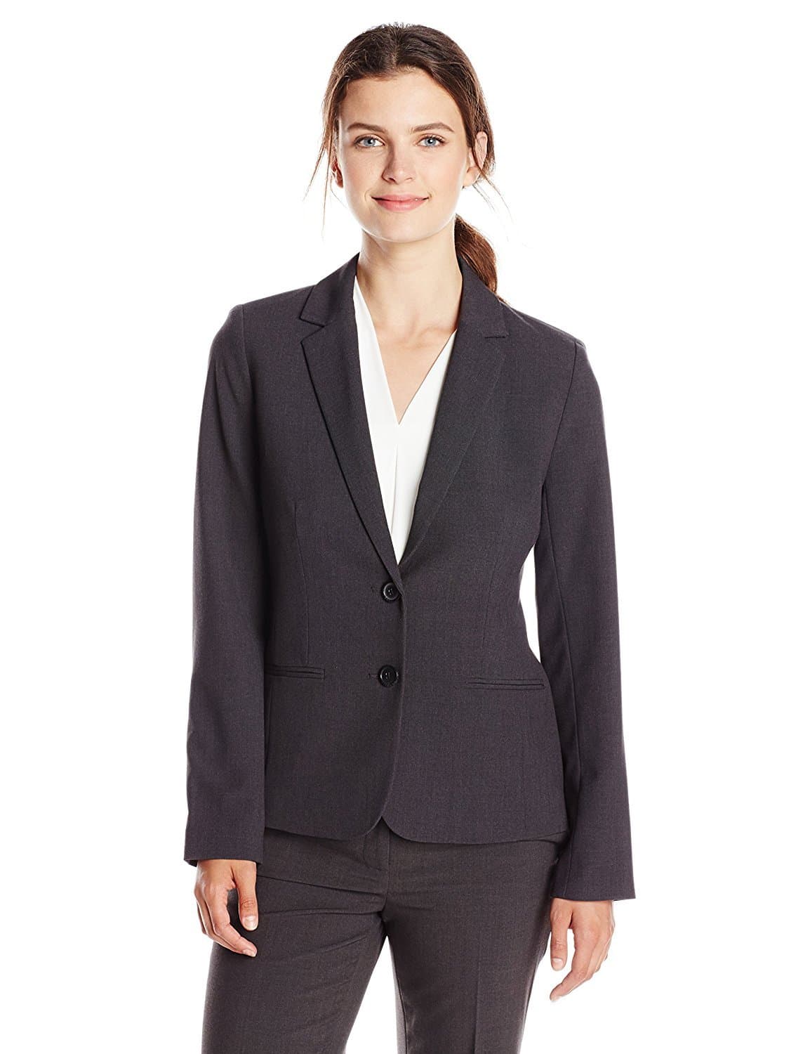 Anne Klein Women's Two-Button Blazer