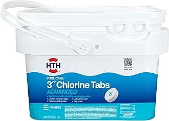 42053 Swimming Pool Care 3" Chlorine Tabs, Swimming Pool Chlorinating Sanitizer, 8lb