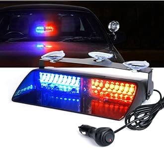 Windshield Dash Strobe Light