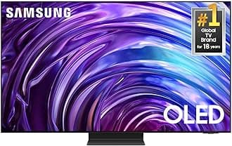 55-Inch Class OLED 4K S95D Series HDR Pro Smart TV w/Dolby Atmos, Object Tracking Sound+, Motion Xcelerator, Real Depth Enhancer, AI Upscaling, Alexa Built-in (QN55S95D, 2024 Model)