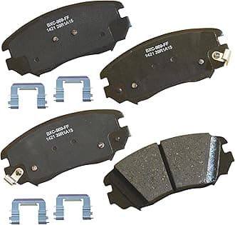 Bendix Premium SBC1421 Ceramic Front Brake Pads for Select Models Buick Allure, Cascada, LaCrosse, Regal, Cadillac ELR, Chevrolet Equinox, Impala, Malibu, Malibu Limited, GMC Terrain, Saab 9-5