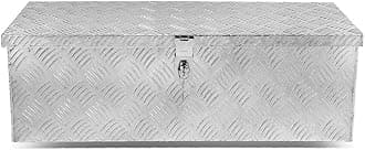DNA Motoring TBOX-T1-30-ALU Rear Truck Bed, Trailer Key Lock Aluminum Storage Tool Box