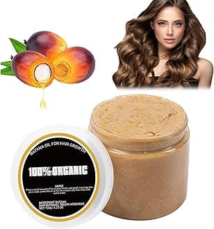 Divine Vitals Batana Oil for Hair Growth – Organic Hair Growth Oil, Treats Dry Hair, Suitable for All Hair Types – Spoiled Brand Batana (1pc)