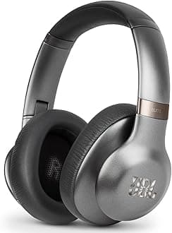V750Nxt On-Ear Wireless Headphone - Gun Metal,Grey, Everest-750