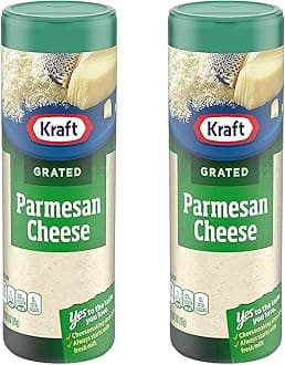 Kraft Parmesan Cheese Grated, 2 x 85 g