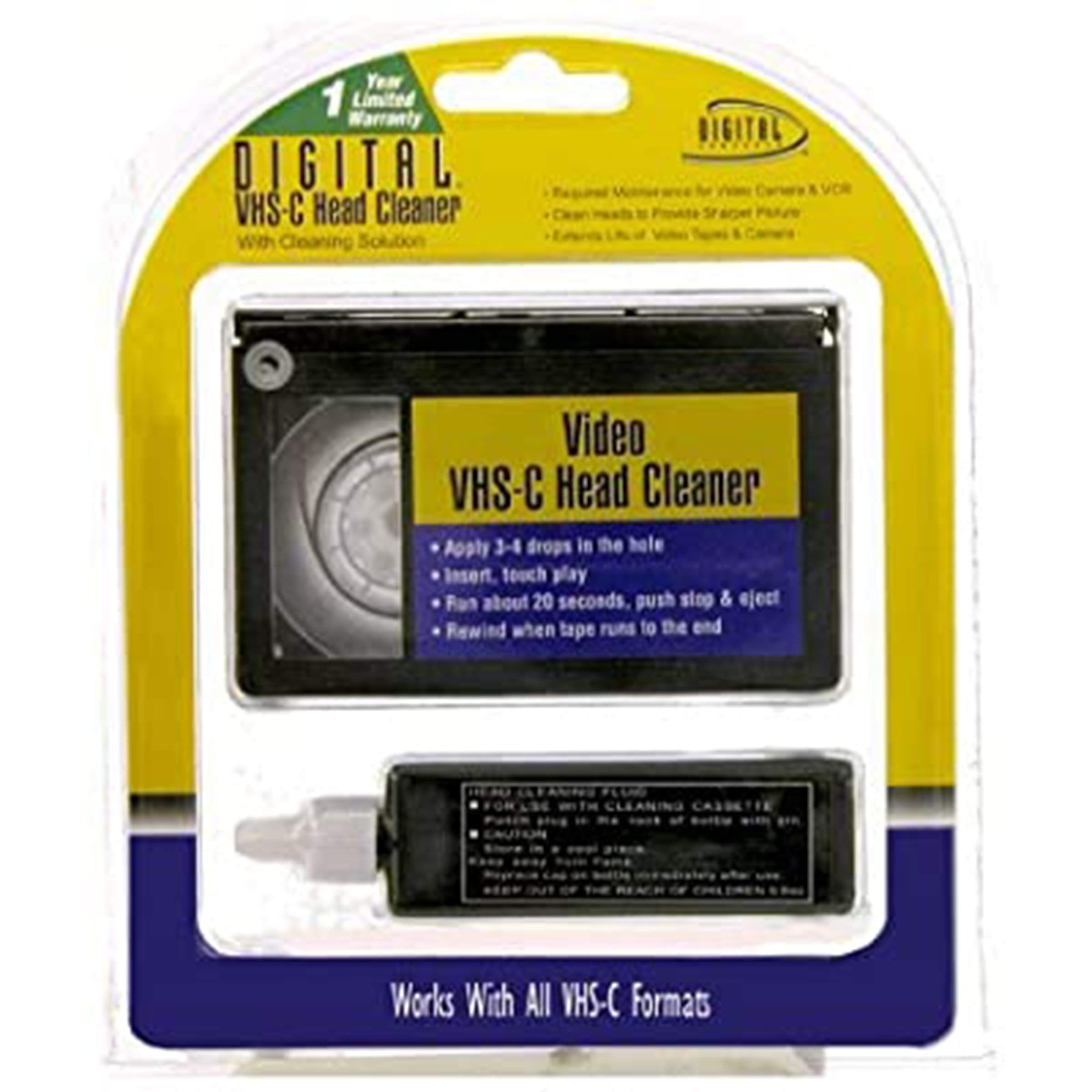 Vhs-c Head Cleaner