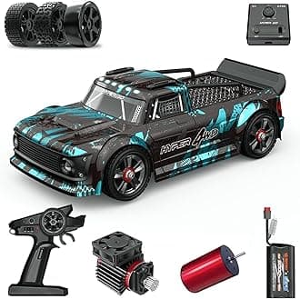 Fenamx Mjx Hyper go 4x4 Brushless Rc Cars 14301 Hyper 4wd Rc Car All-Road RC Drift Car Brushless Scale 2.4G 4wd High Speed Electric,Terreneitor 4x4 Carros,1/14 High Speed Rc Cars Drift for Adults…