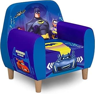 Batman Batwheels Foam Chair for Kids, Blue