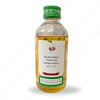 Vaidyaratnam Karpoora Thailam (200 ml)