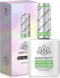 Magic Gel Nail Polish Remover from BELLE GAGA with New Upgraded Gentle Formula,Faster & Easier & Cleaner & Safer Professional Nail Polish Remover In 3-5 Minutes,No Need for Foil Soaking Or Wrapping