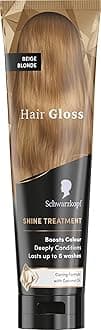 Schwarzkopf Hair Gloss Shine Treatment Beige Blonde 150ml, Semi-Permanent Hair Dye, Temporary Hair Treatment to Condition and Colour Hair, Contains Coconut Oil, Enhances Colour and Reduces Breakage
