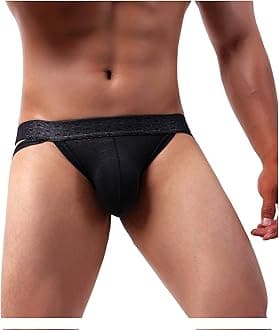 Arjen Kroos Men Jockstrap Underwear Mesh Breathable Translucent Athletic Supporter