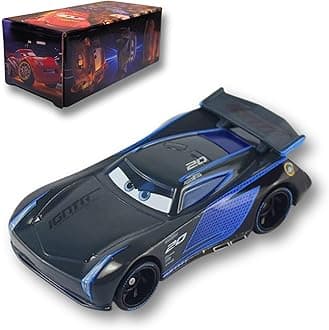 Die-Casting Racers Toy Cars, Safety Alloy Material for Childs, Beauty Color Box Packaging for Your Son Birthday or Christmas Gifts, Inspired by Favorite Characters, Gift for 3+ Years Old (Jackson)